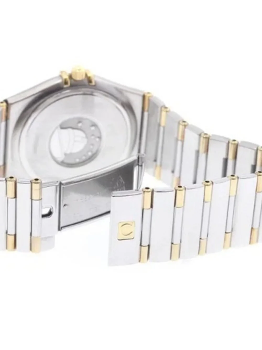 OMEGA Constellation 1312.10 date half bar gold Dial Quartz Men's Watch_945560